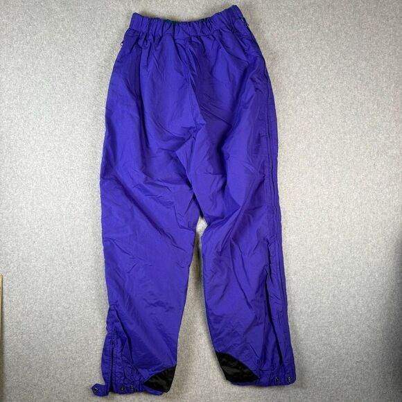 Vintage Columbia Sportswear Co Womens Size Large Nylon Track Jogger Pants Purple - Picture 5 of 6